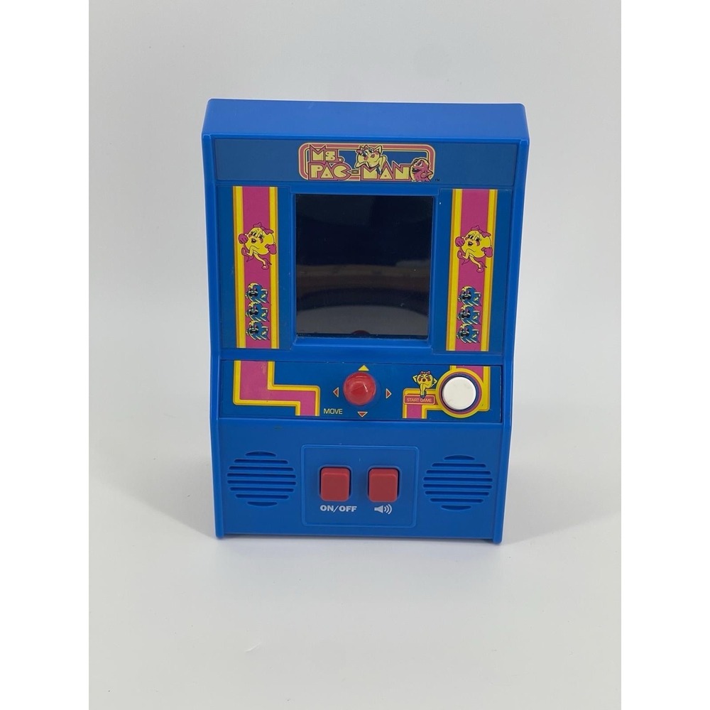 Ms. Pac-man Handheld Retro Mini Arcade Game Basic Fun Bandai Namco